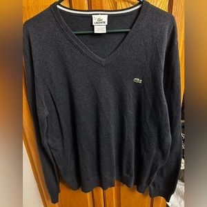Lacoste V Neck Men’s Sweater